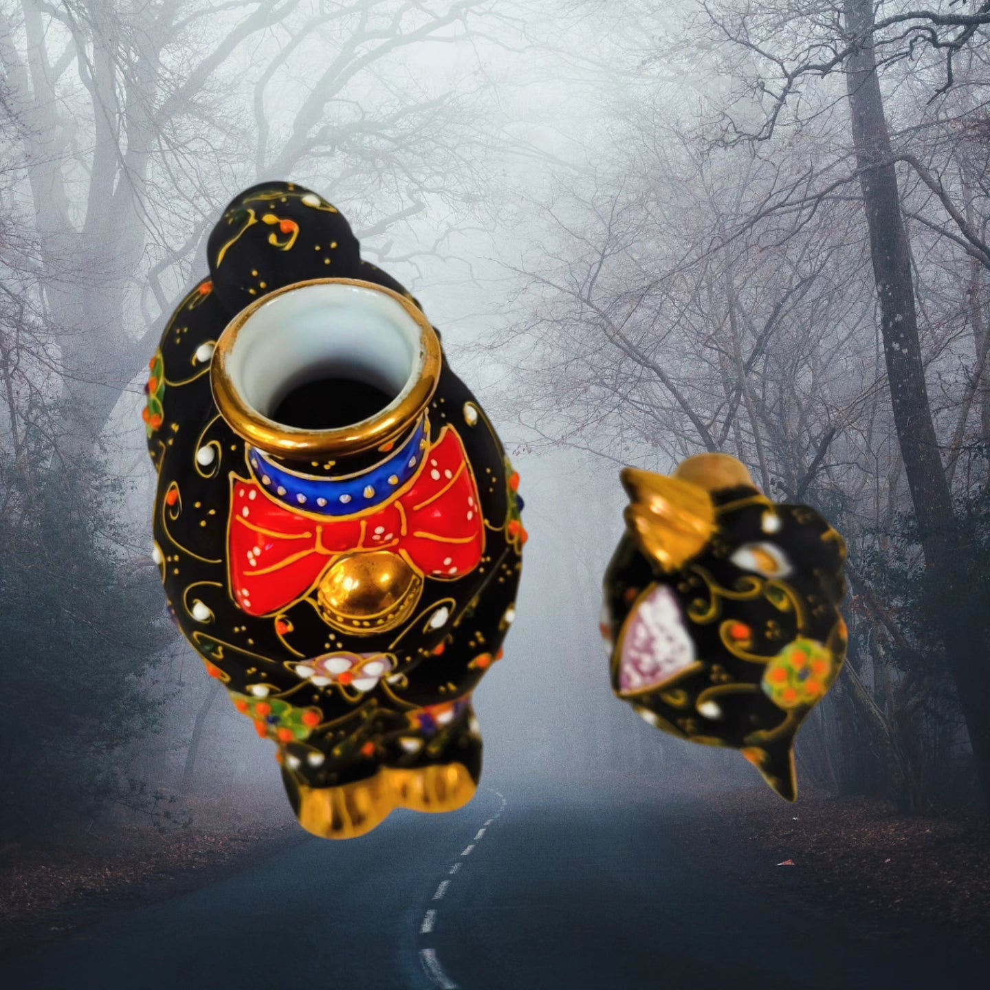 haunted halloween catbong