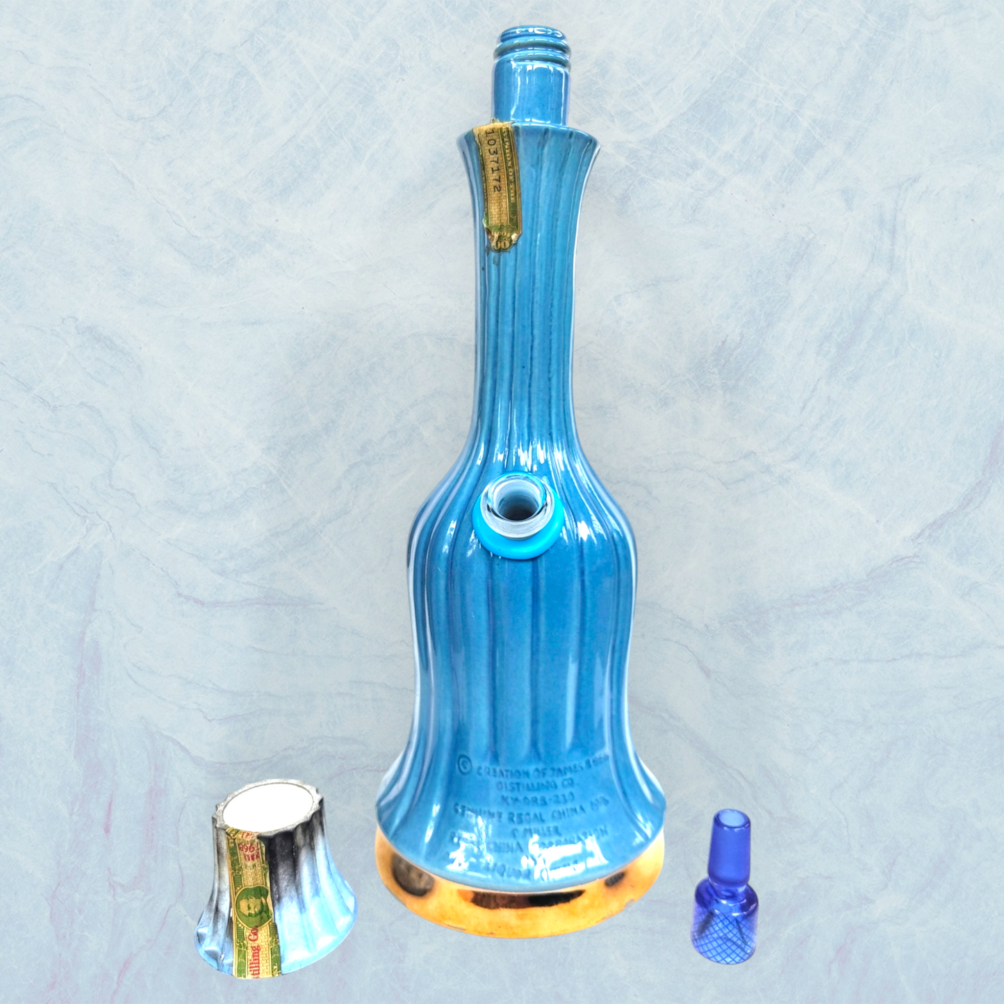 1976 beams regal china screw top bong