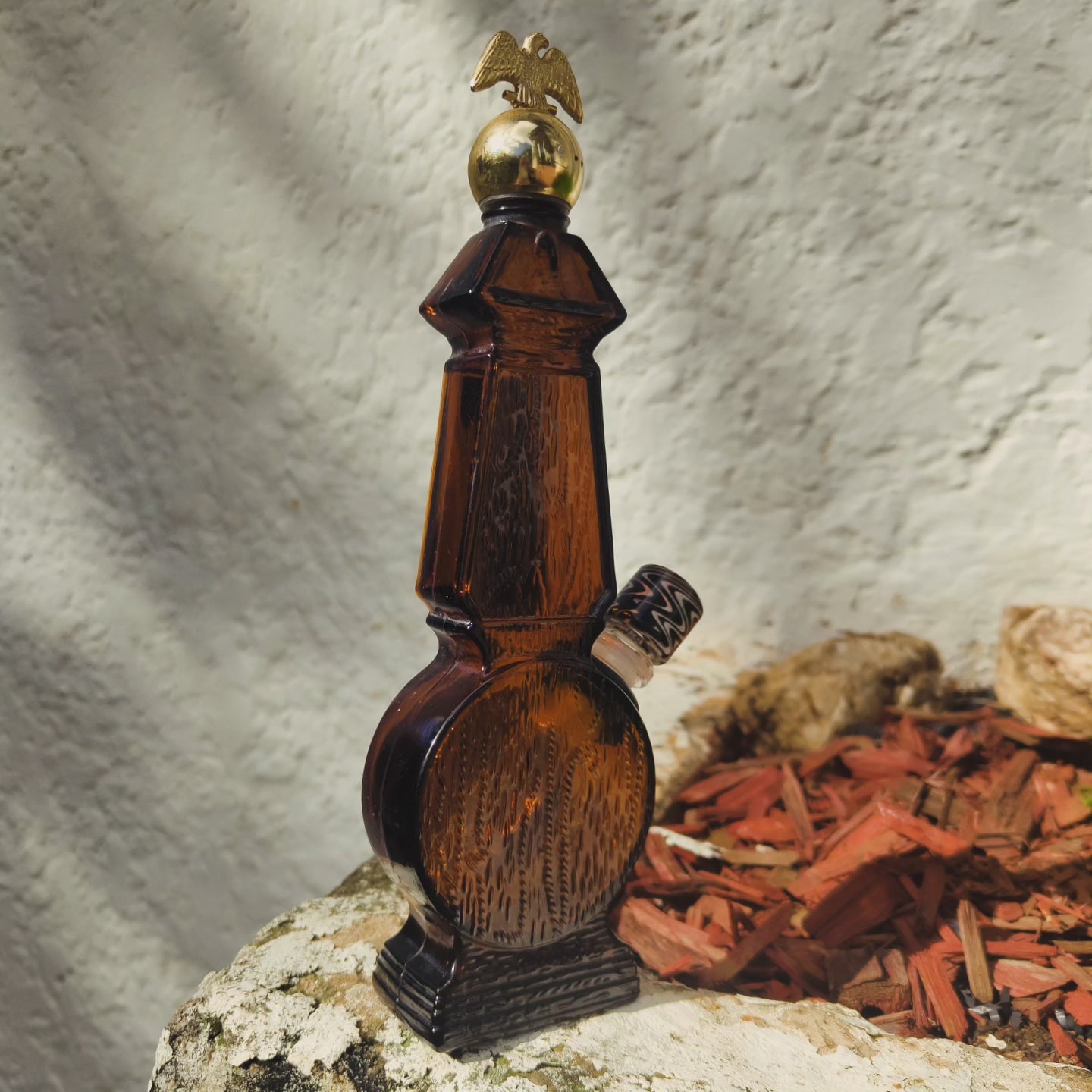 1696 avon 'weather or not' thermometer bong
