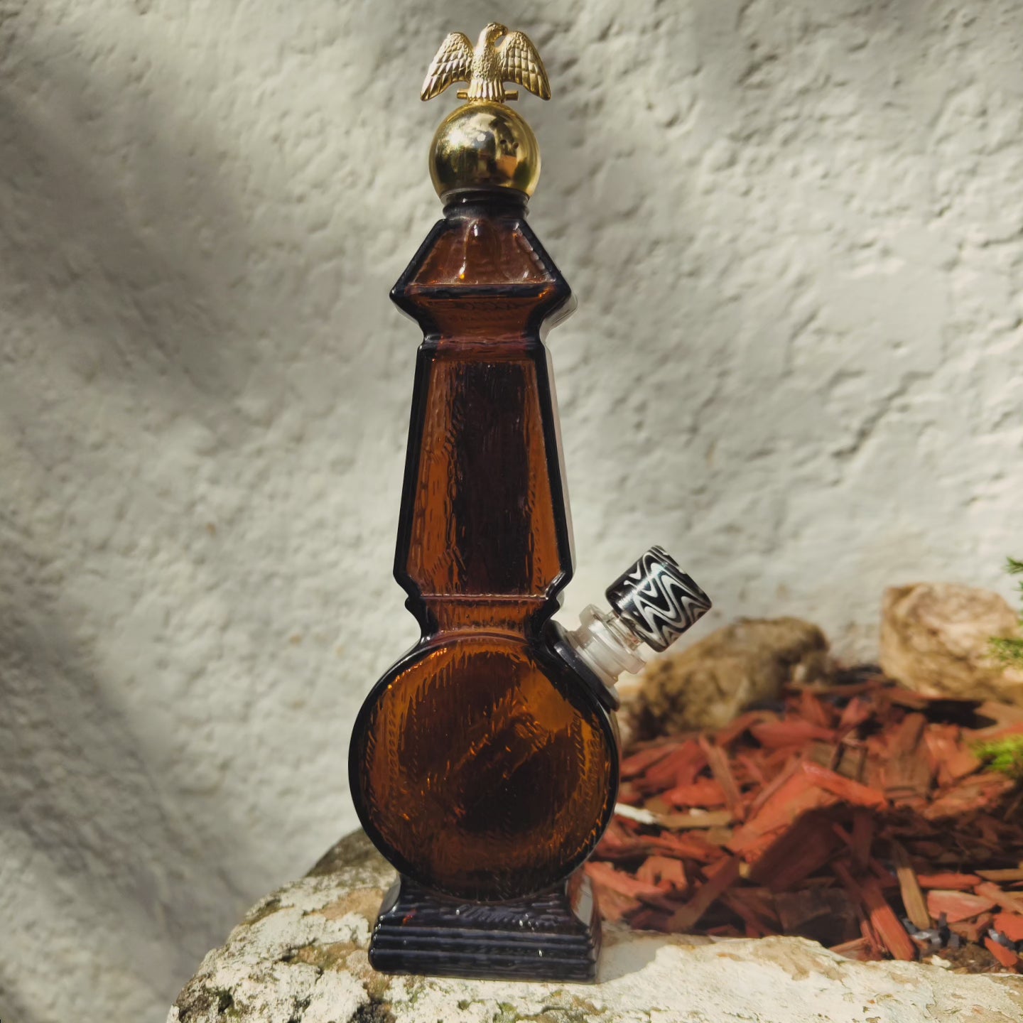 1696 avon 'weather or not' thermometer bong