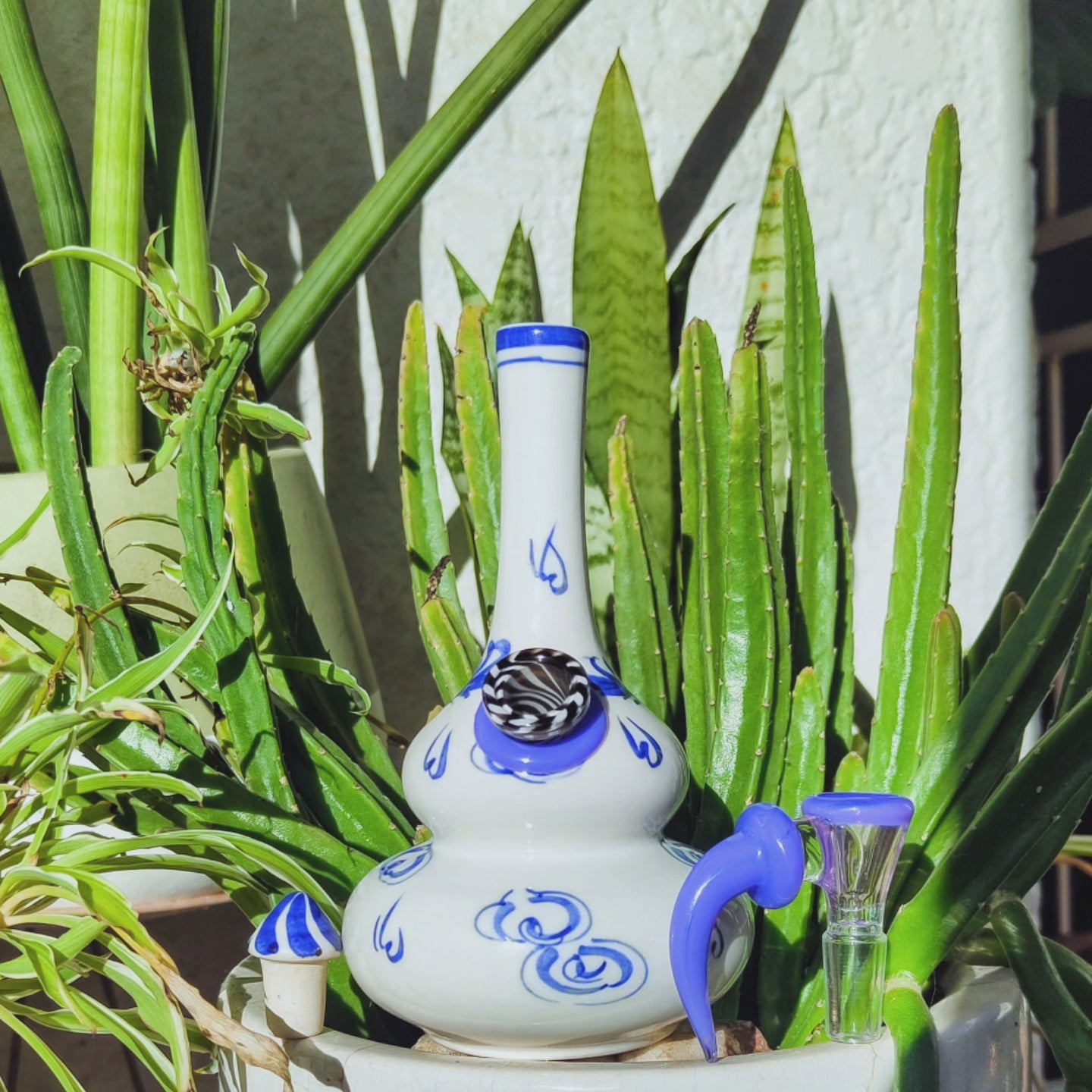 vintage japanese sake dragon bong
