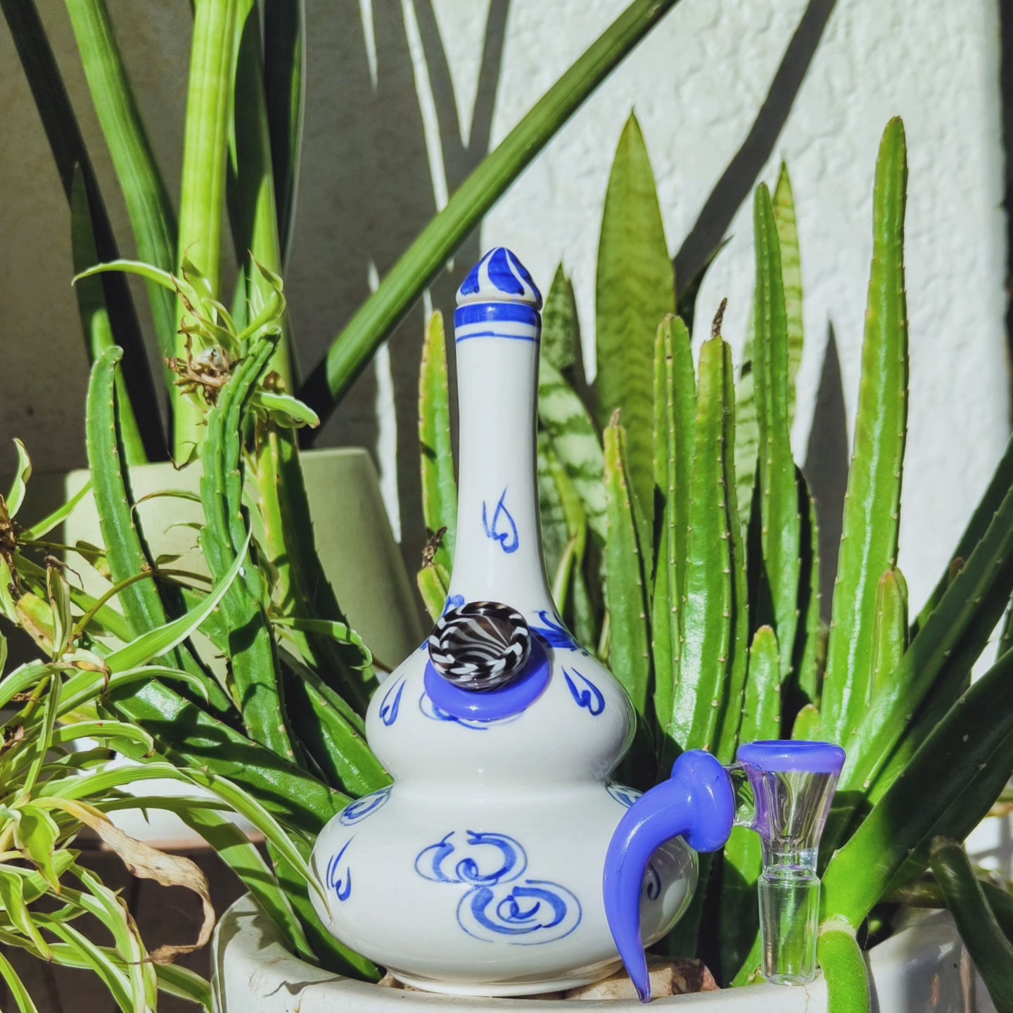 vintage japanese sake dragon bong