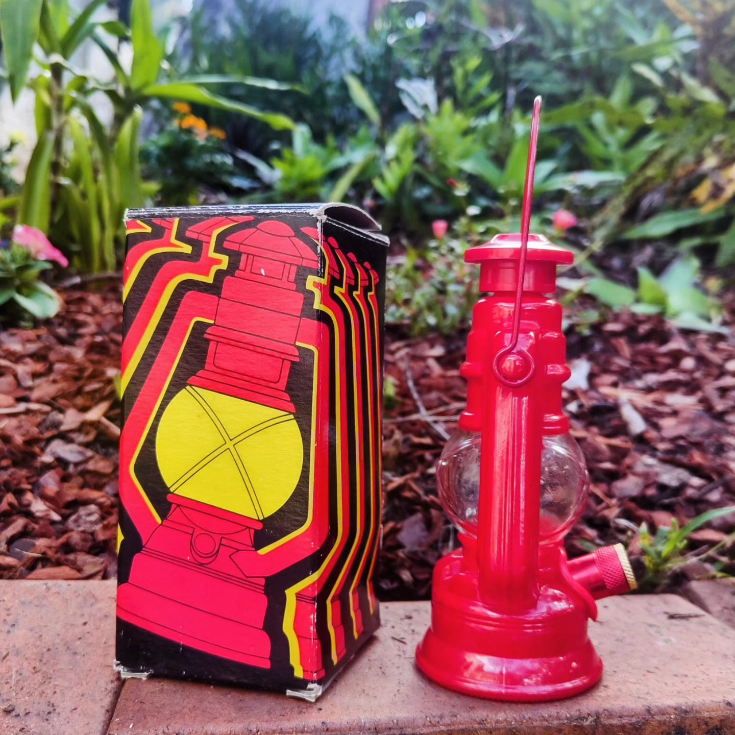 any port in a storm gas lantern bong with original box
