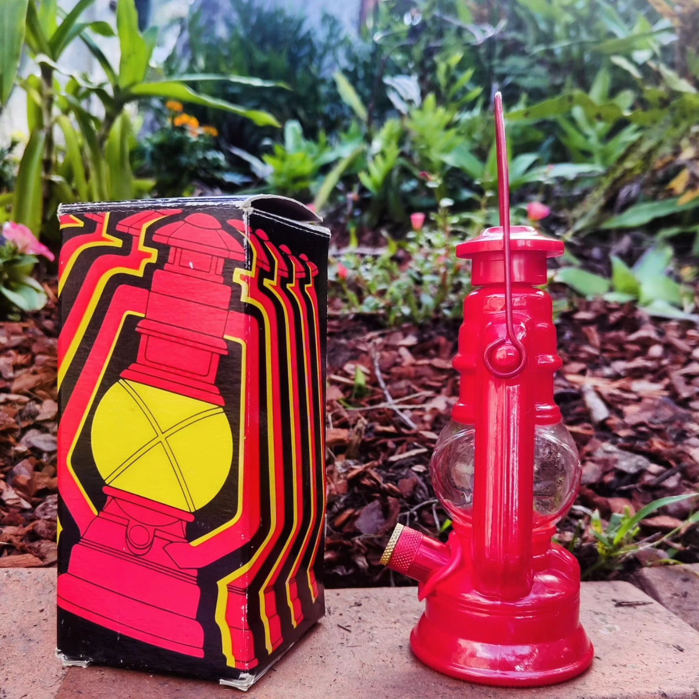 any port in a storm gas lantern bong with original box