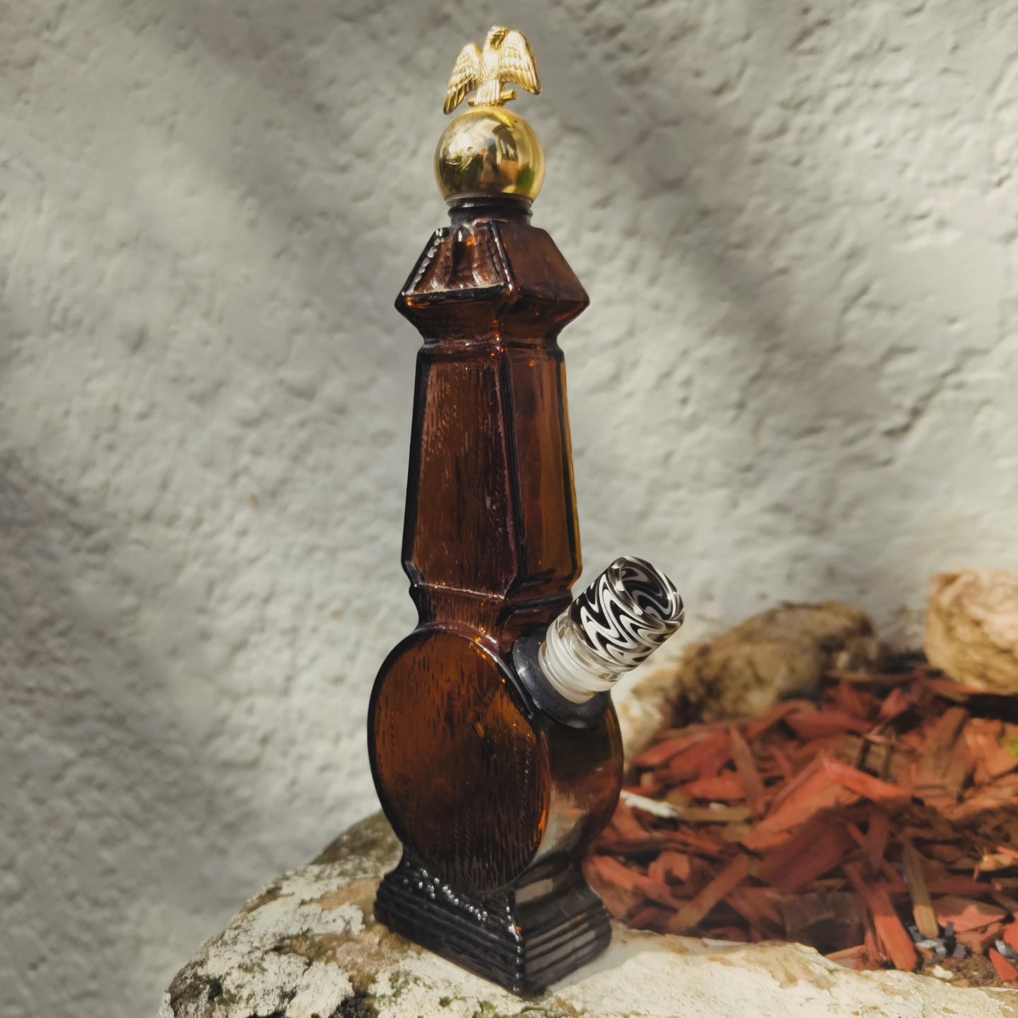 1696 avon 'weather or not' thermometer bong