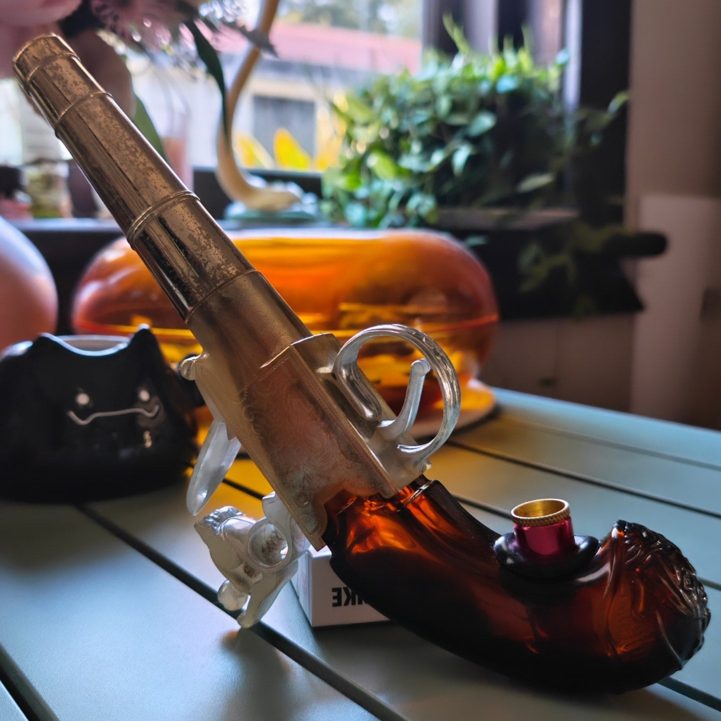 1970s avon pistol bong