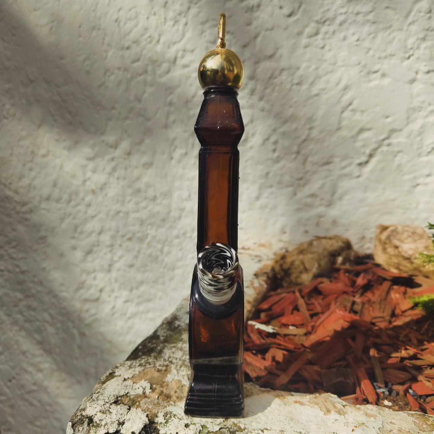 1696 avon 'weather or not' thermometer bong