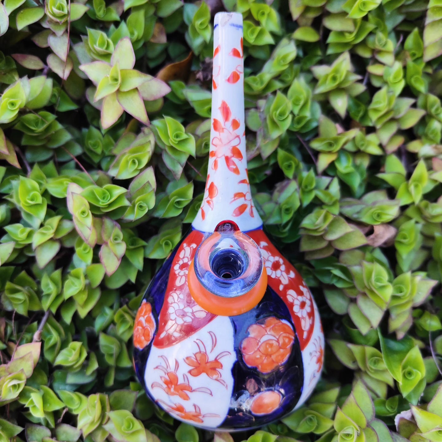 19th century ~1840s japanese meji era inari vase bong