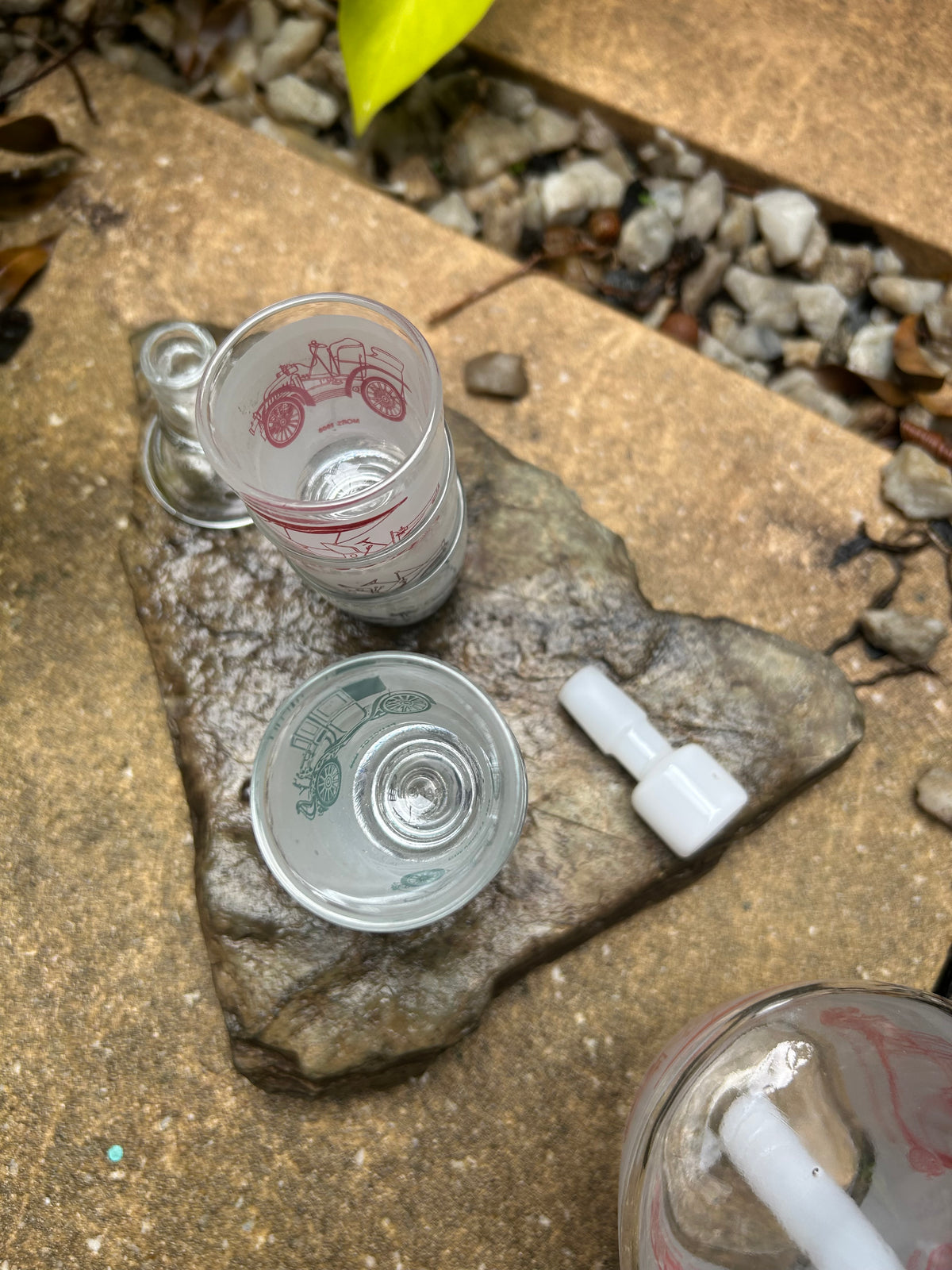 The Vintage Motorist 1960s French Automotive Decanter Set