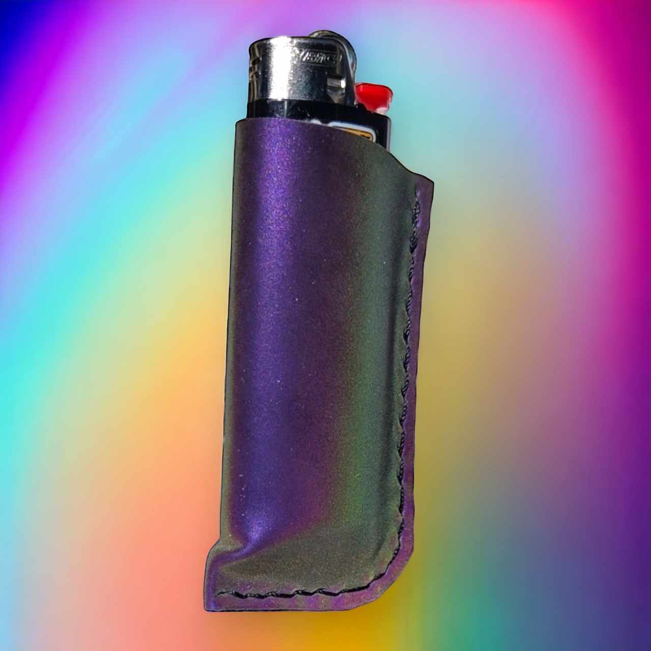 bic holster - iridescent (vegan)