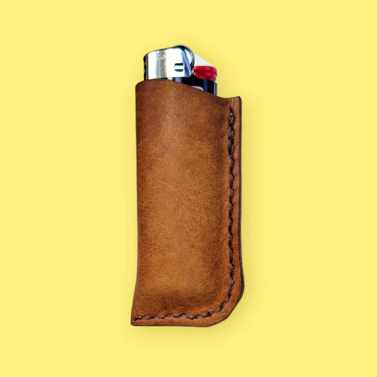 bic holster - cognac