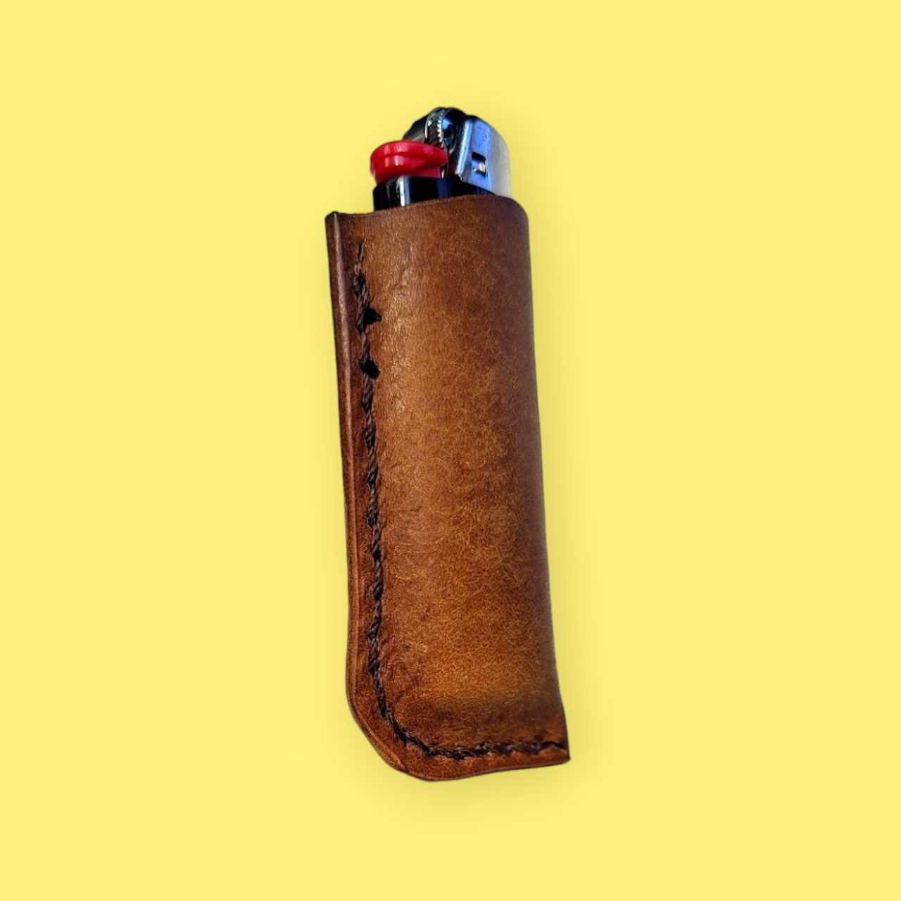 bic holster - cognac