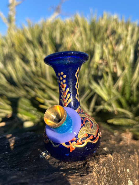 1950s Palestinian mini blue