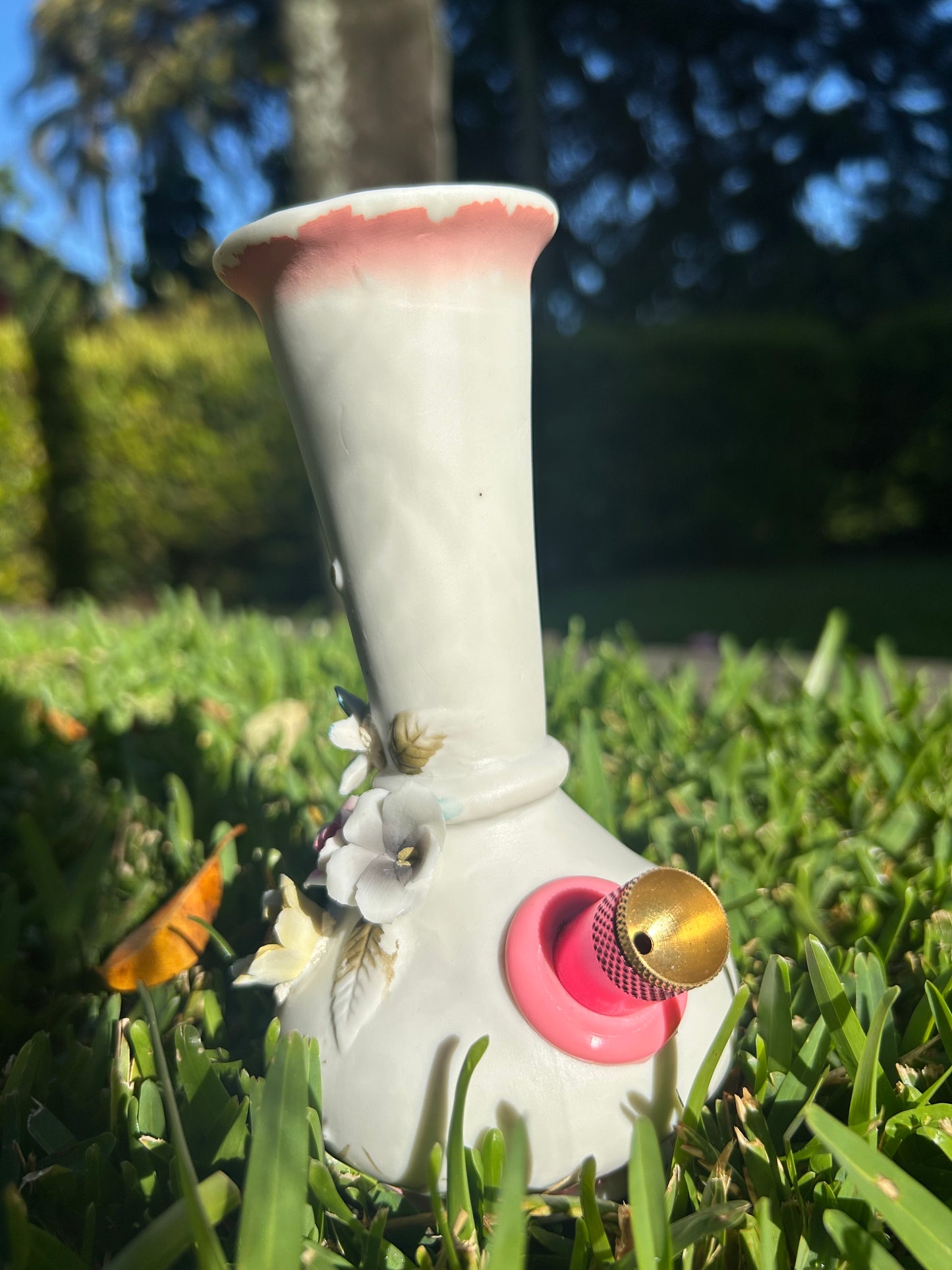 Ceramic mid century floral