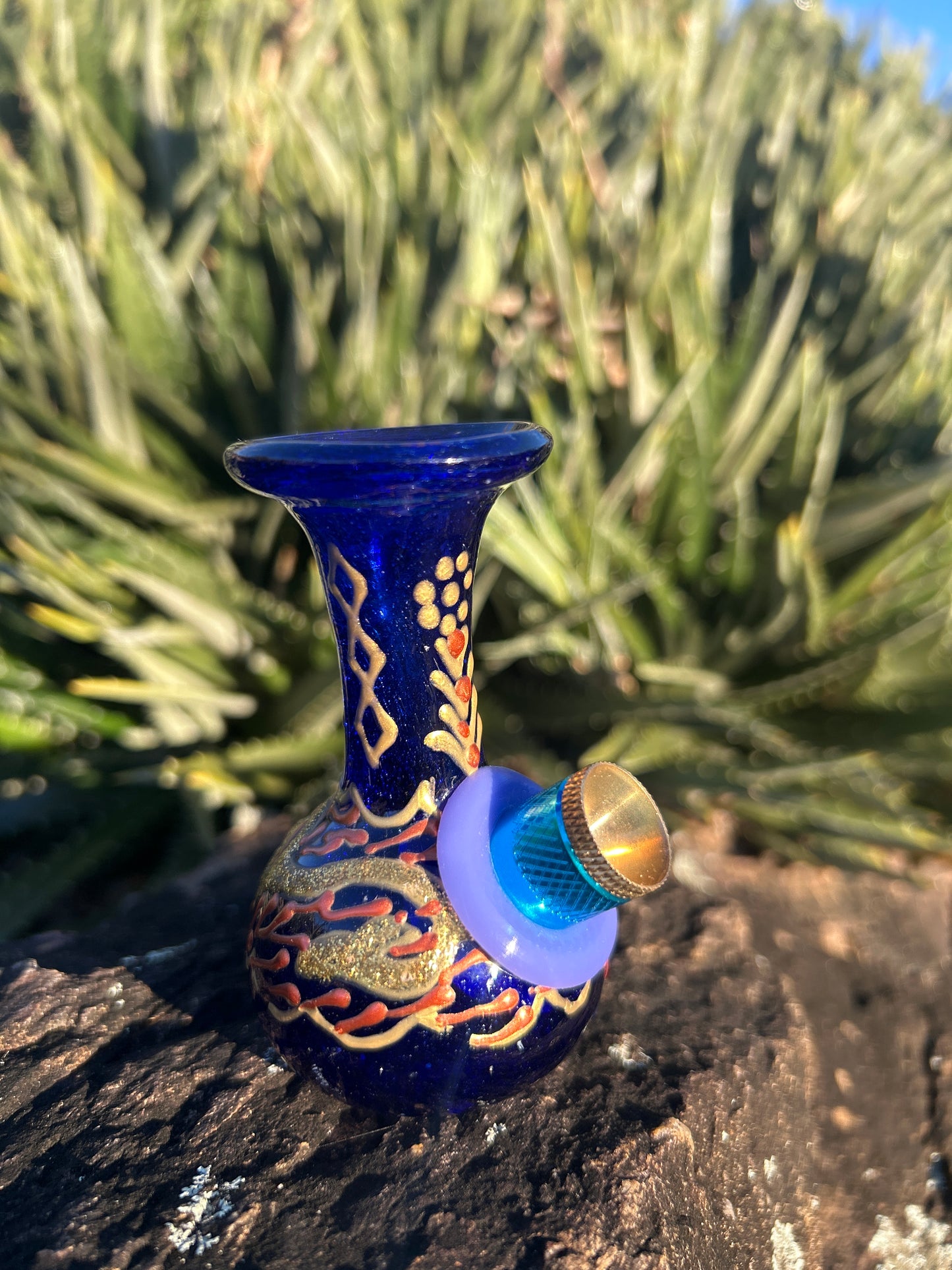 1950s Palestinian mini blue