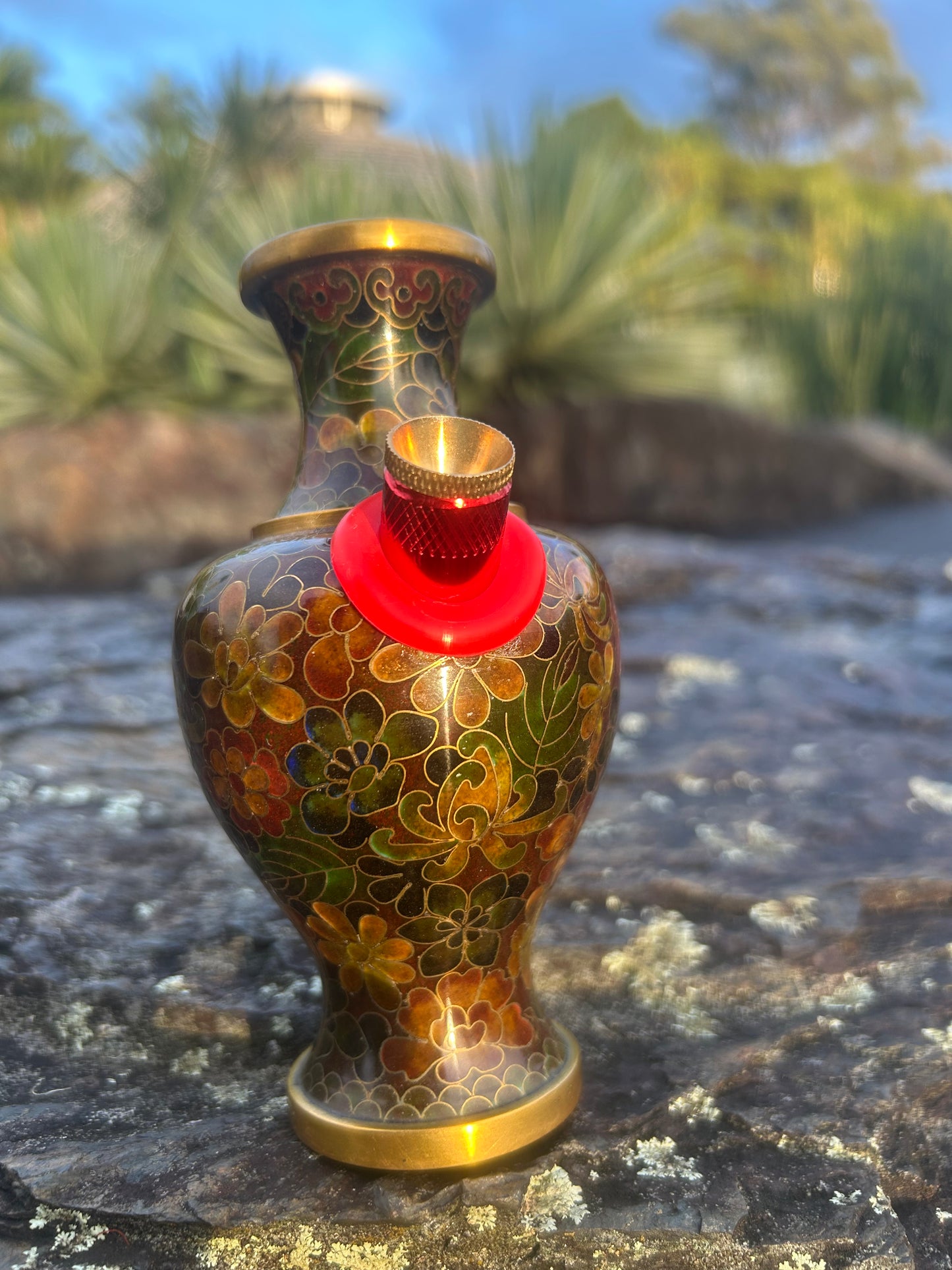 Chinese Cloisonné Vase