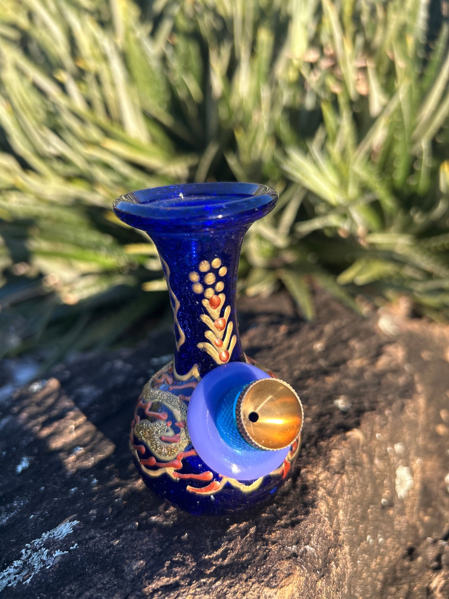 1950s Palestinian mini blue
