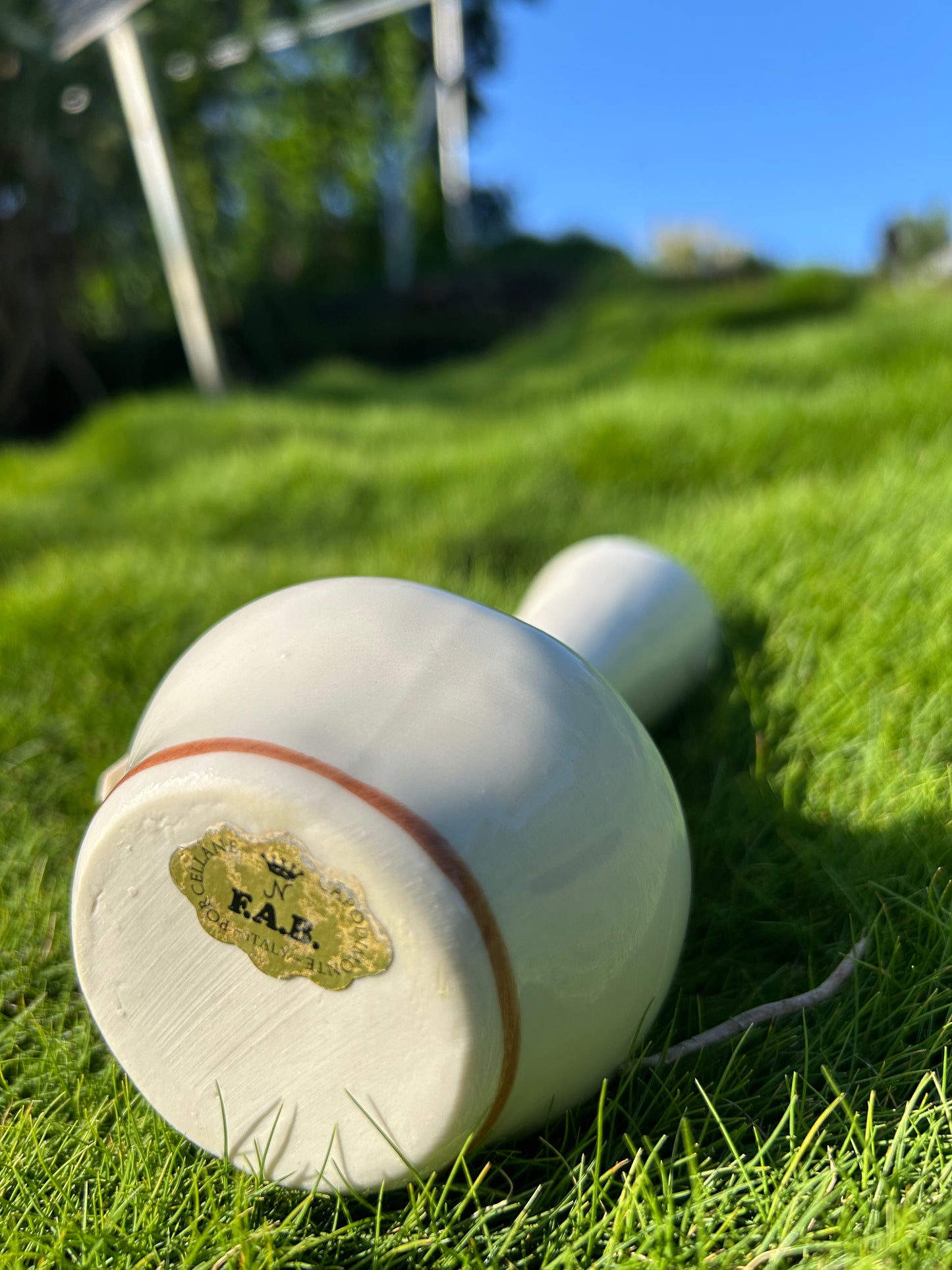 Heirloom Italian Porcelain Vase