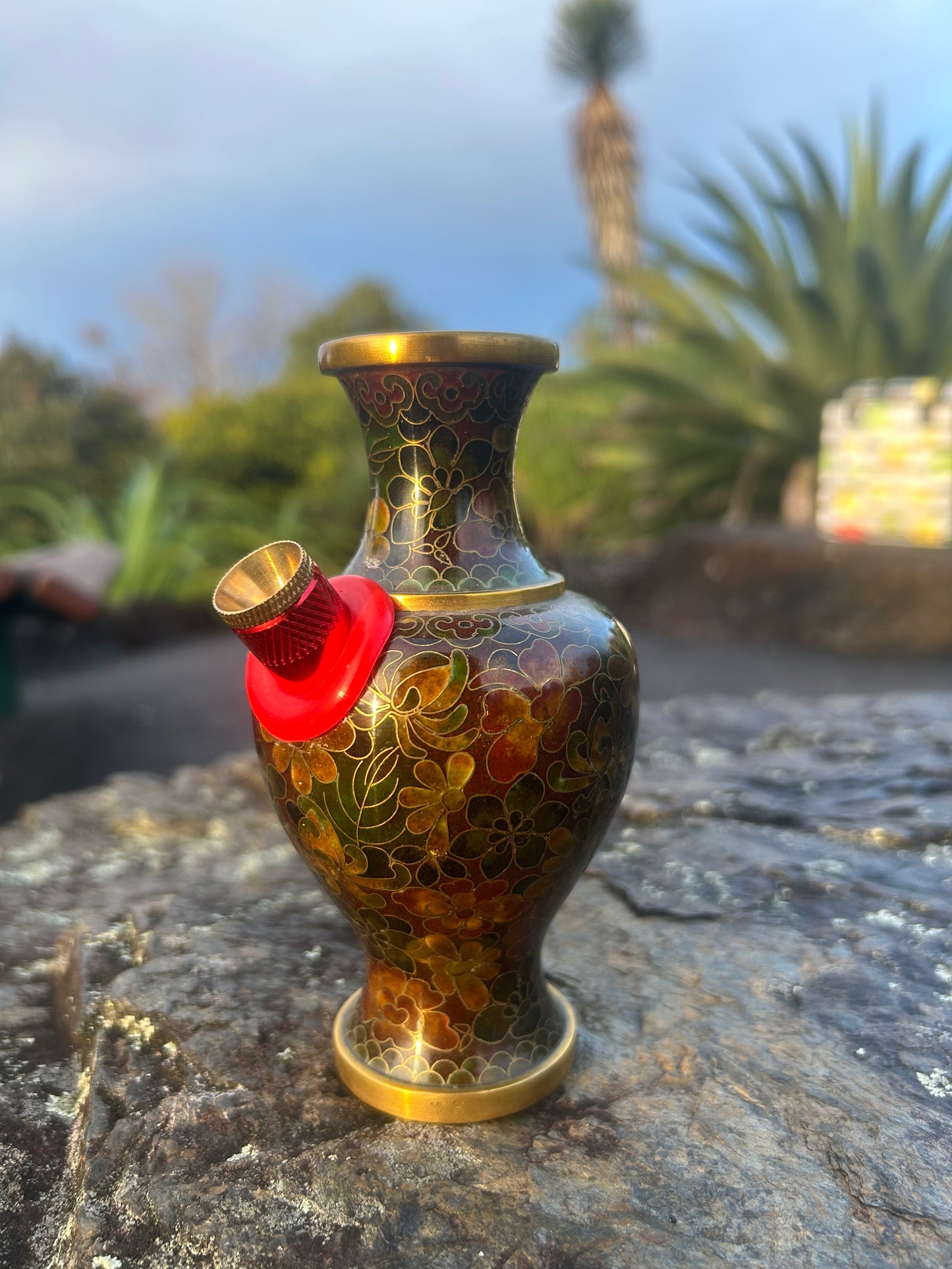 Chinese Cloisonné Vase