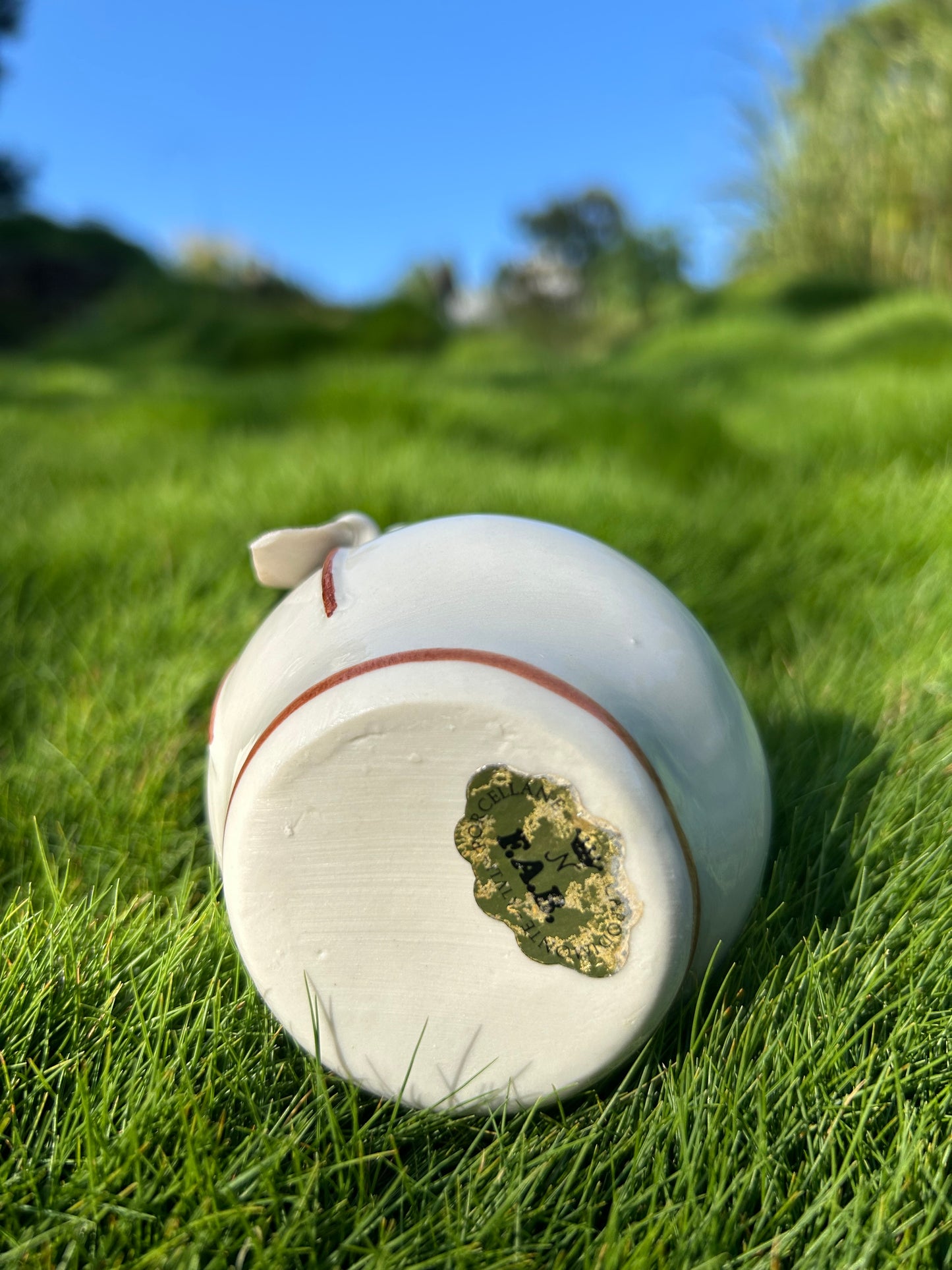 Heirloom Italian Porcelain Vase