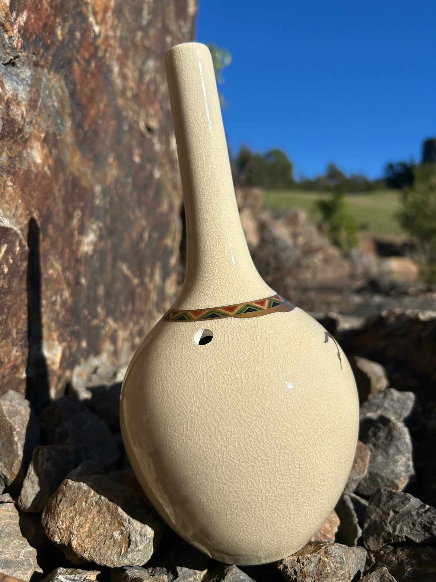 tsuru vase