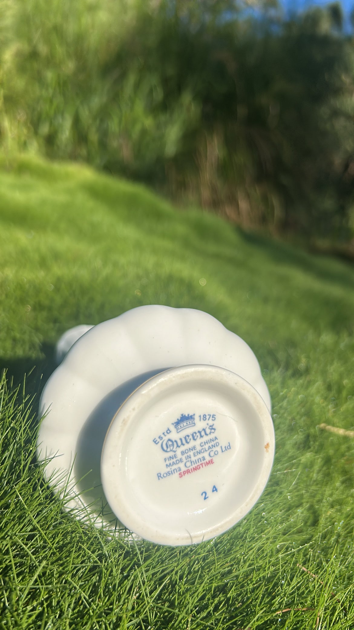 fine china vase ‘springtime 24’