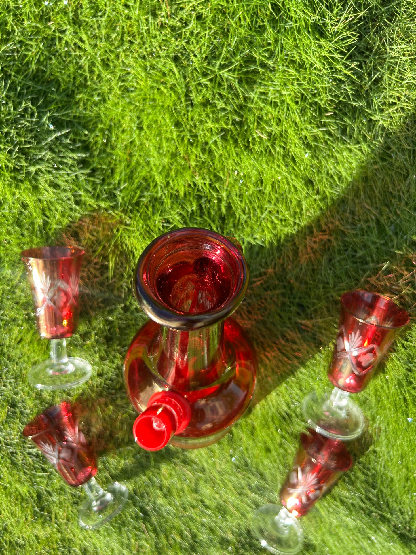 The Bohemian Ember c.1890 Set