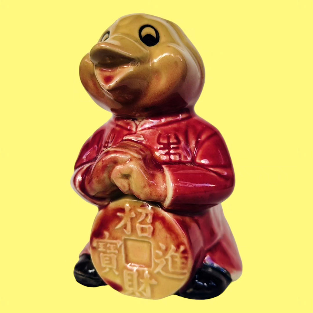 1960s chinese 'good luck' turtle decanter