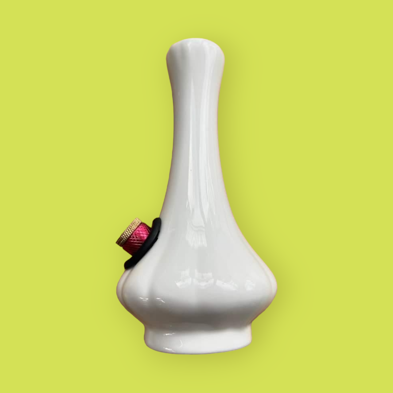 curvaceous midcentury ceramic bud vase