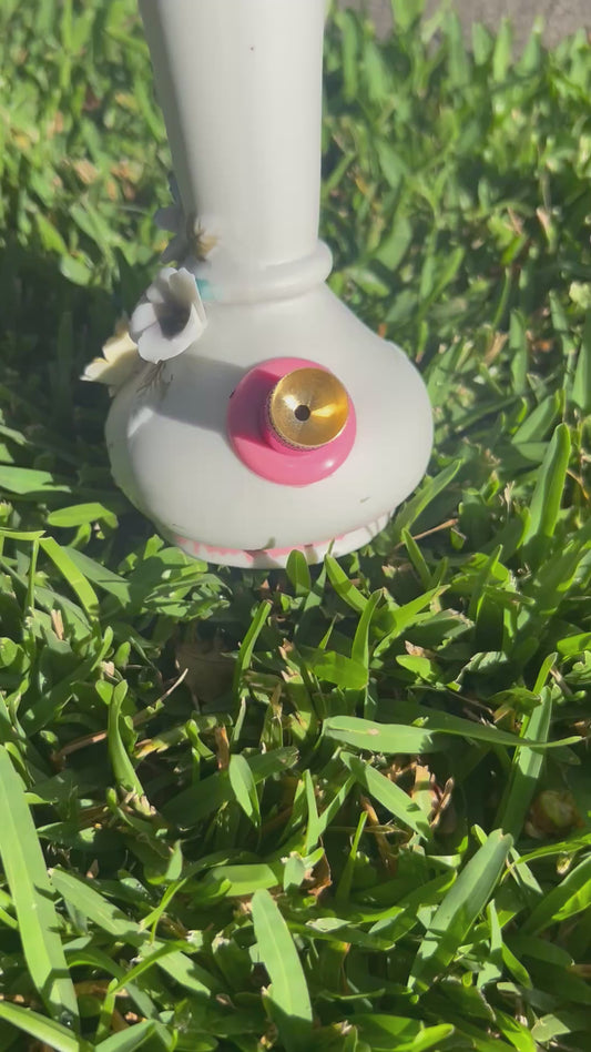 Ceramic mid century floral