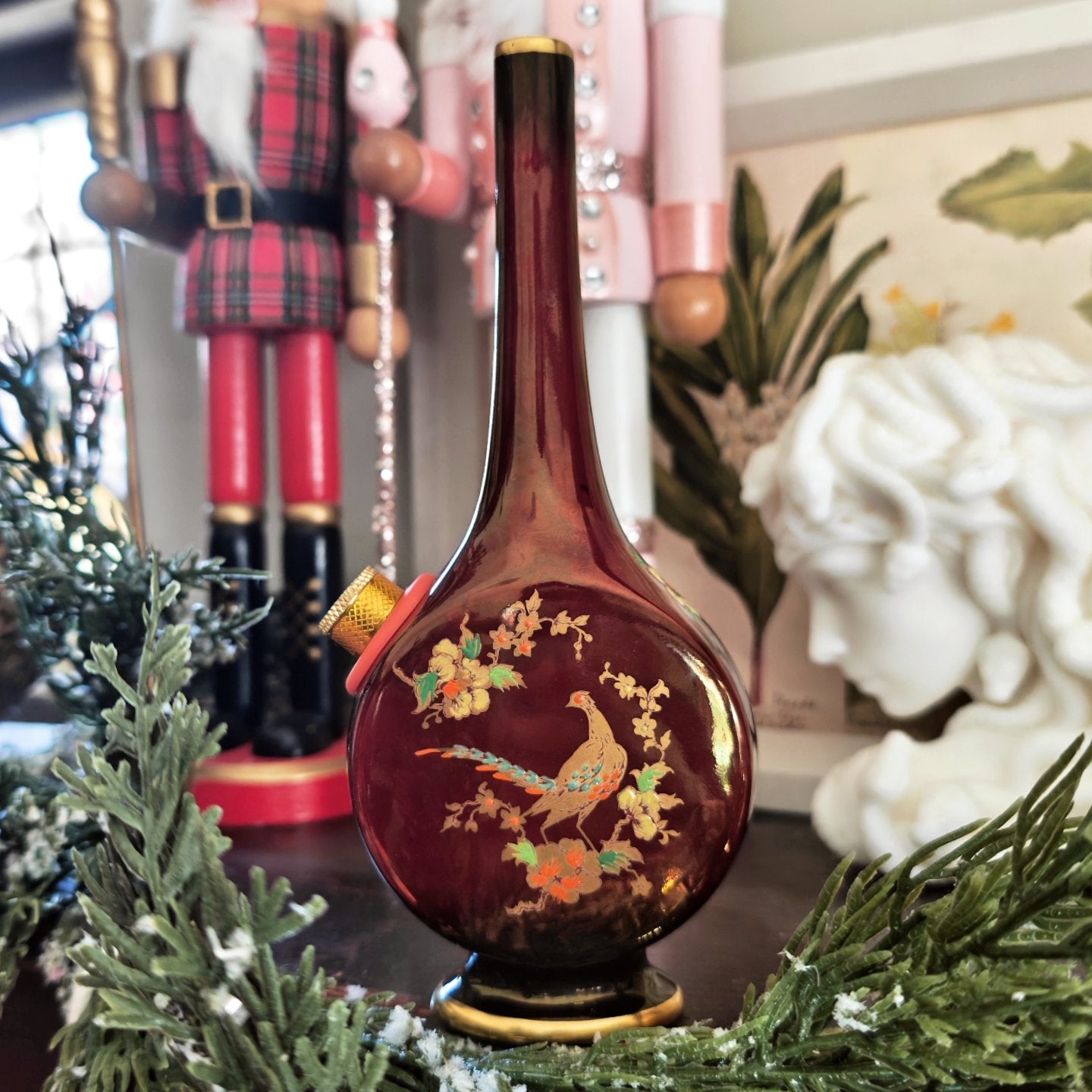 rare 1940s stamped carlton ware 'rogue royale' bong