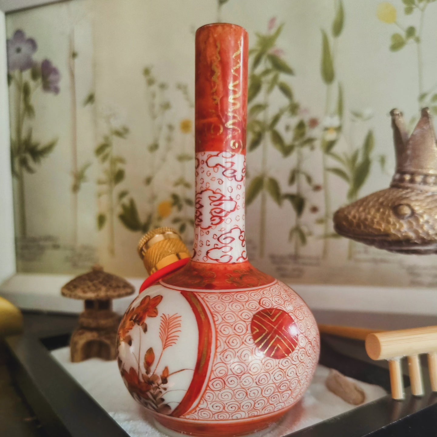 japanese meji era vase bong