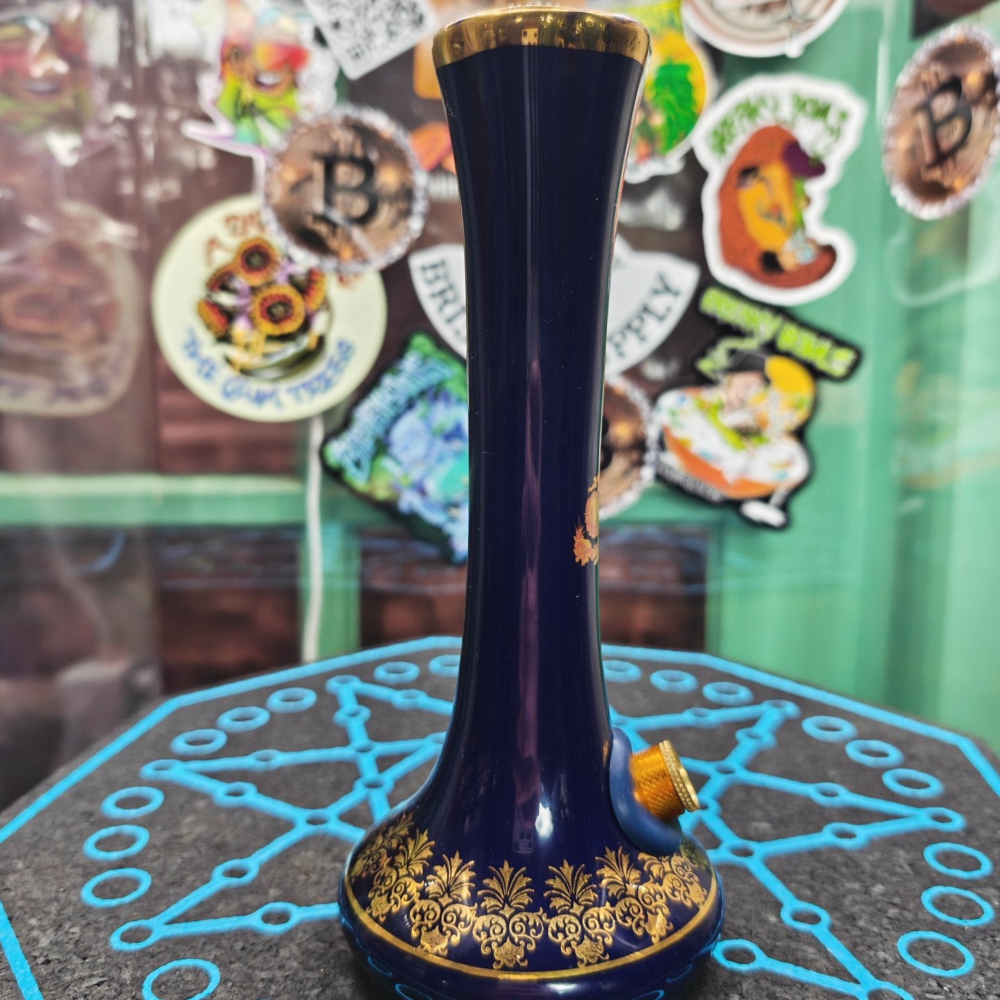 antique Limoges of France bong vase