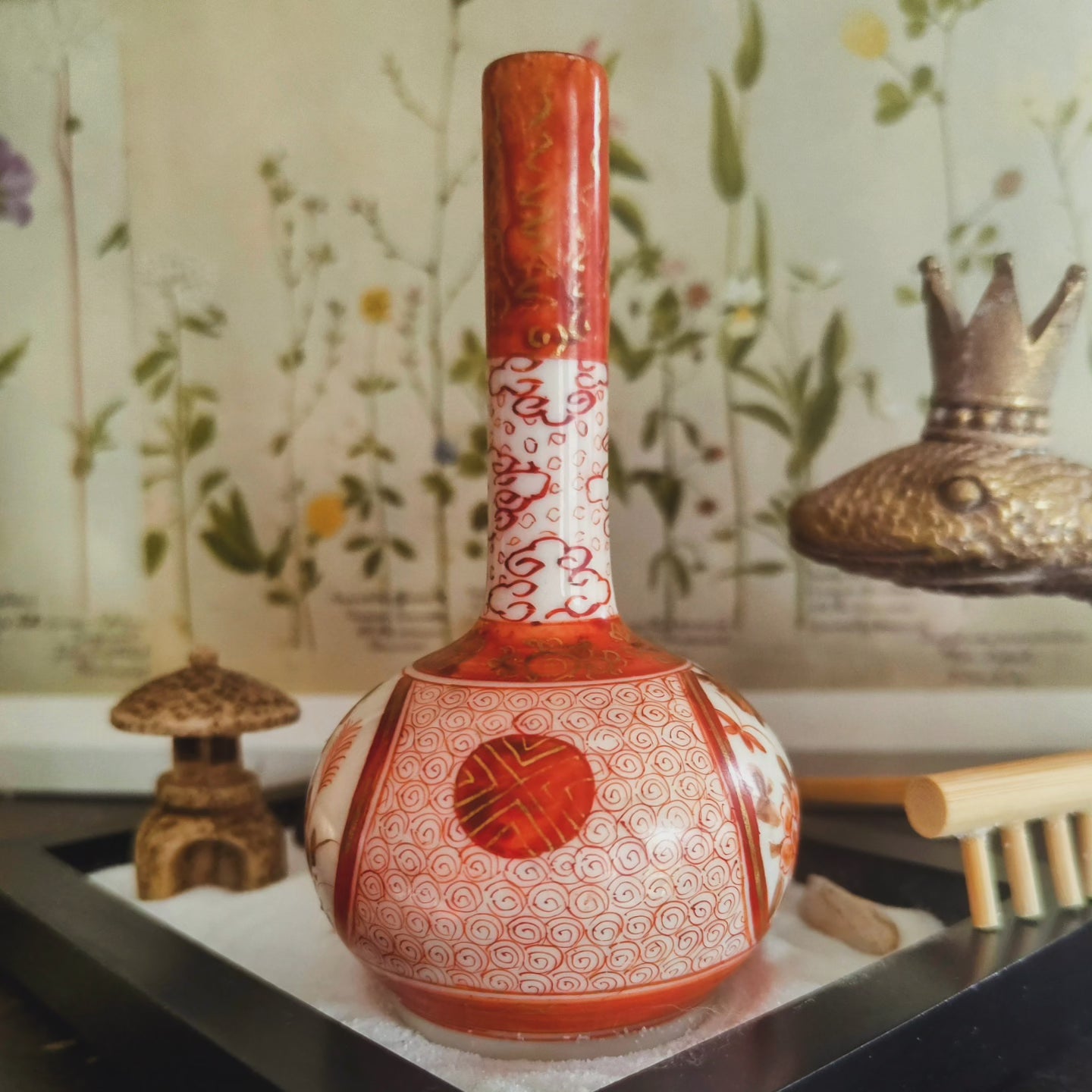 japanese meji era vase bong