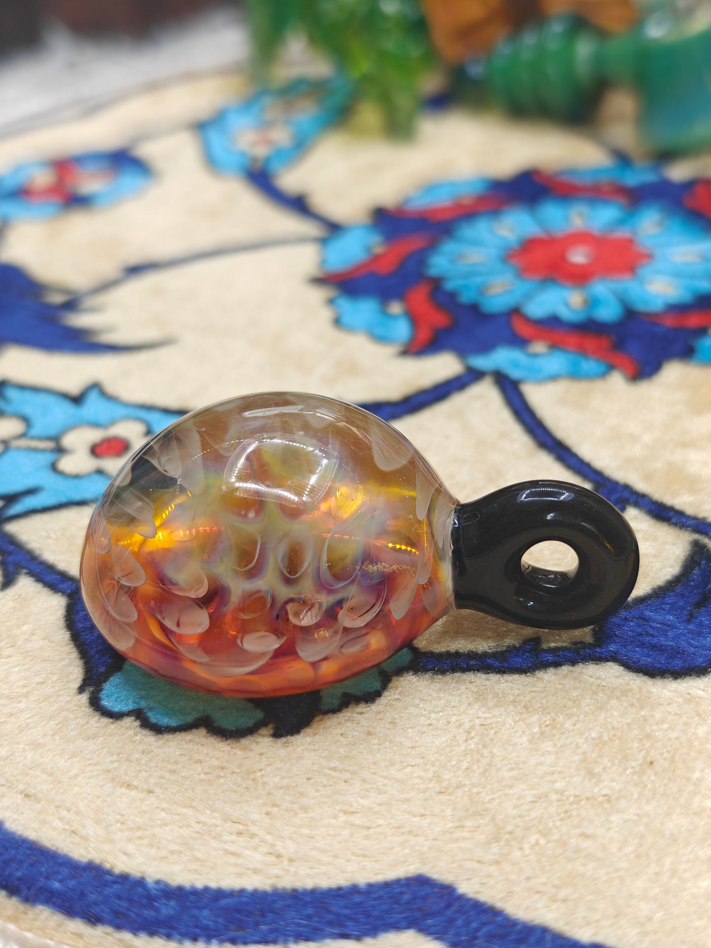 aussie_glass fumed pendant