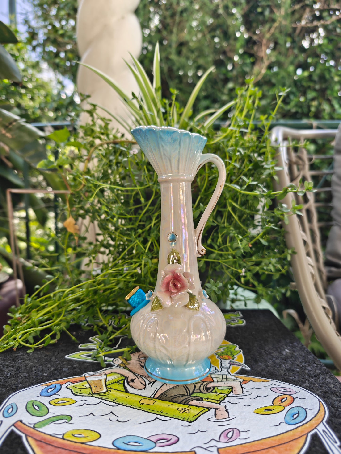 early 50s made in japan flower bong