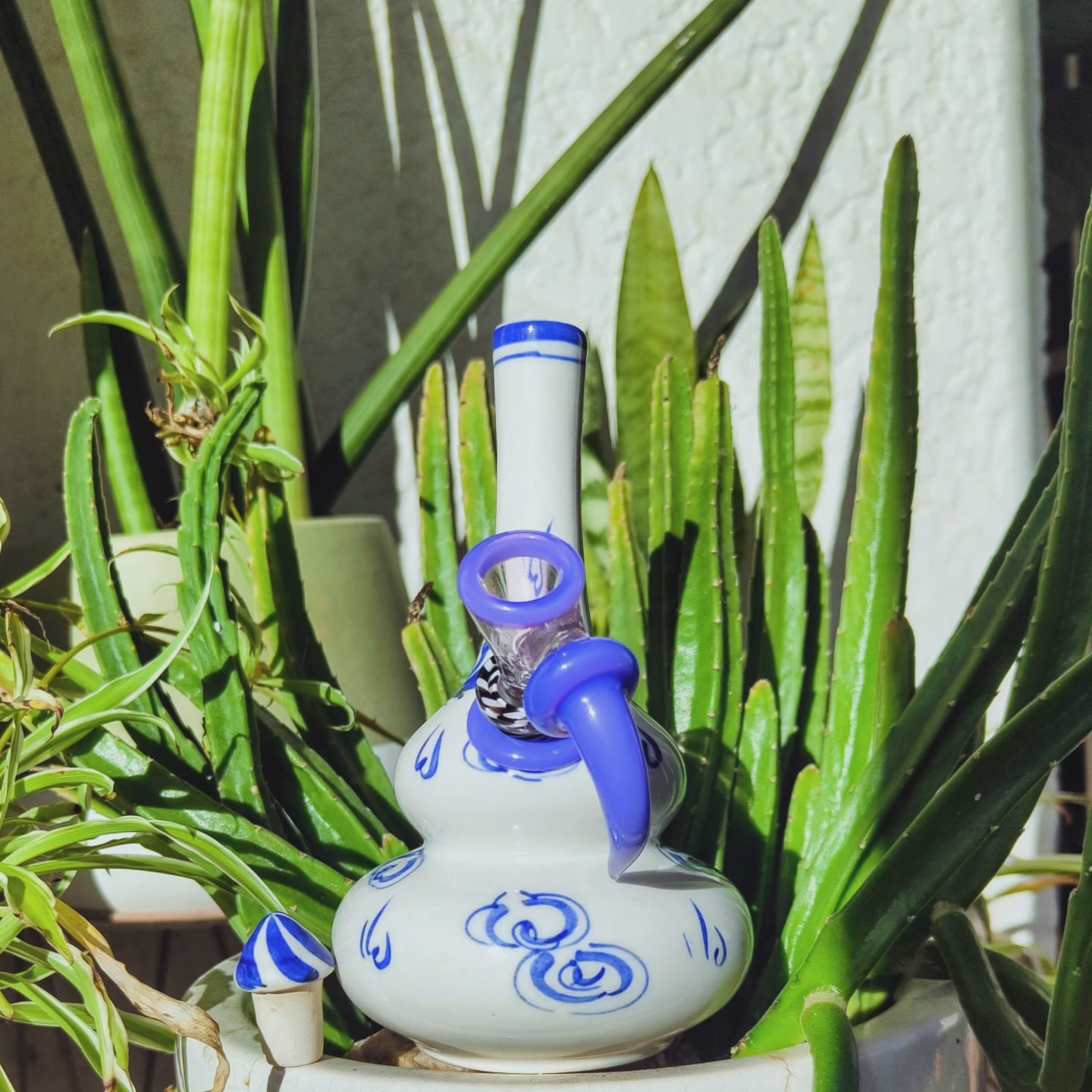 vintage japanese sake dragon bong