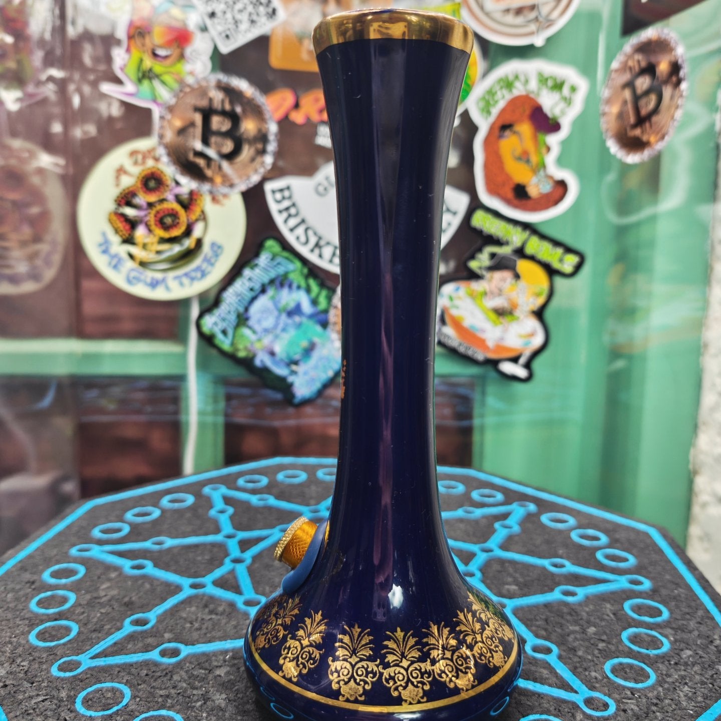 antique Limoges of France bong vase