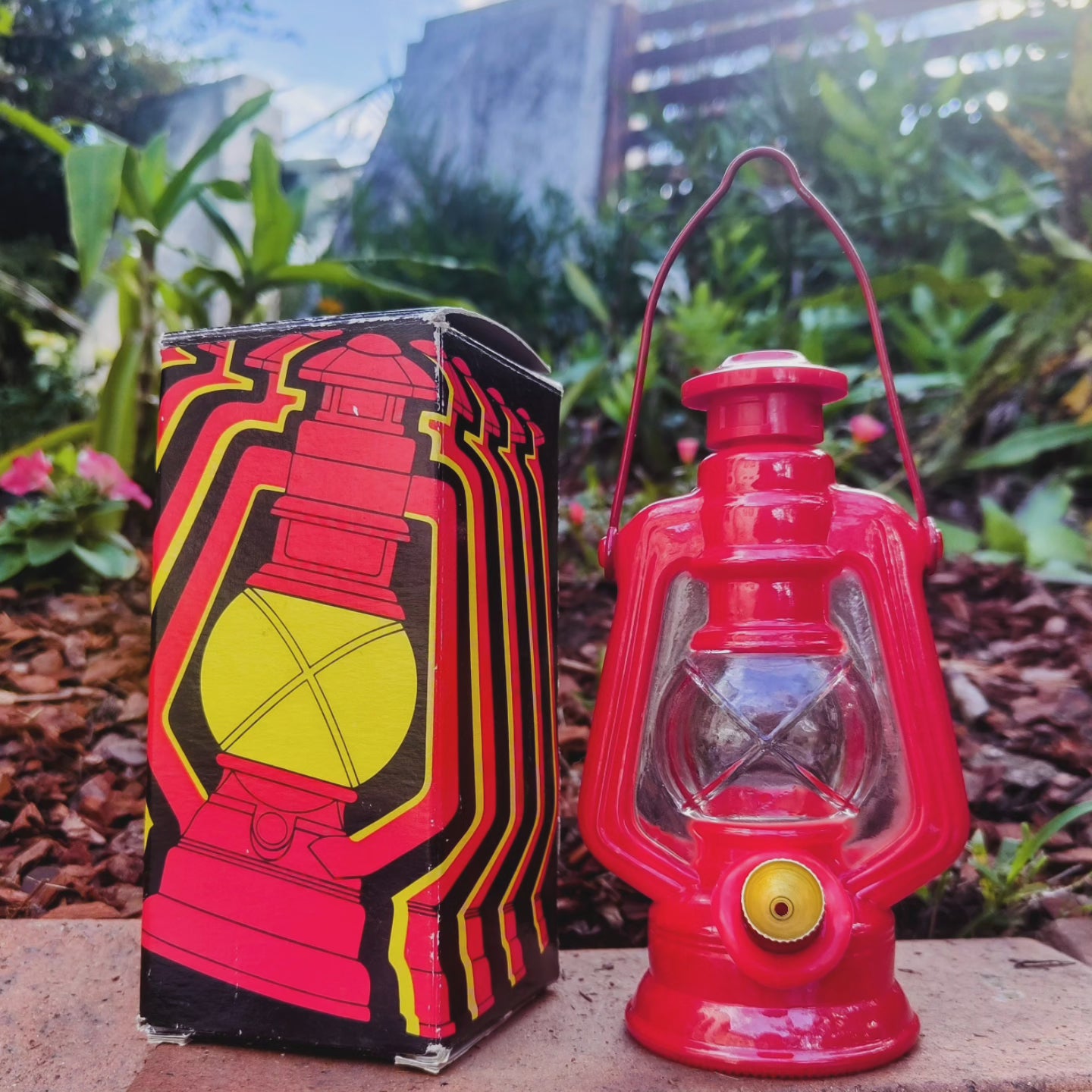 any port in a storm gas lantern bong with original box