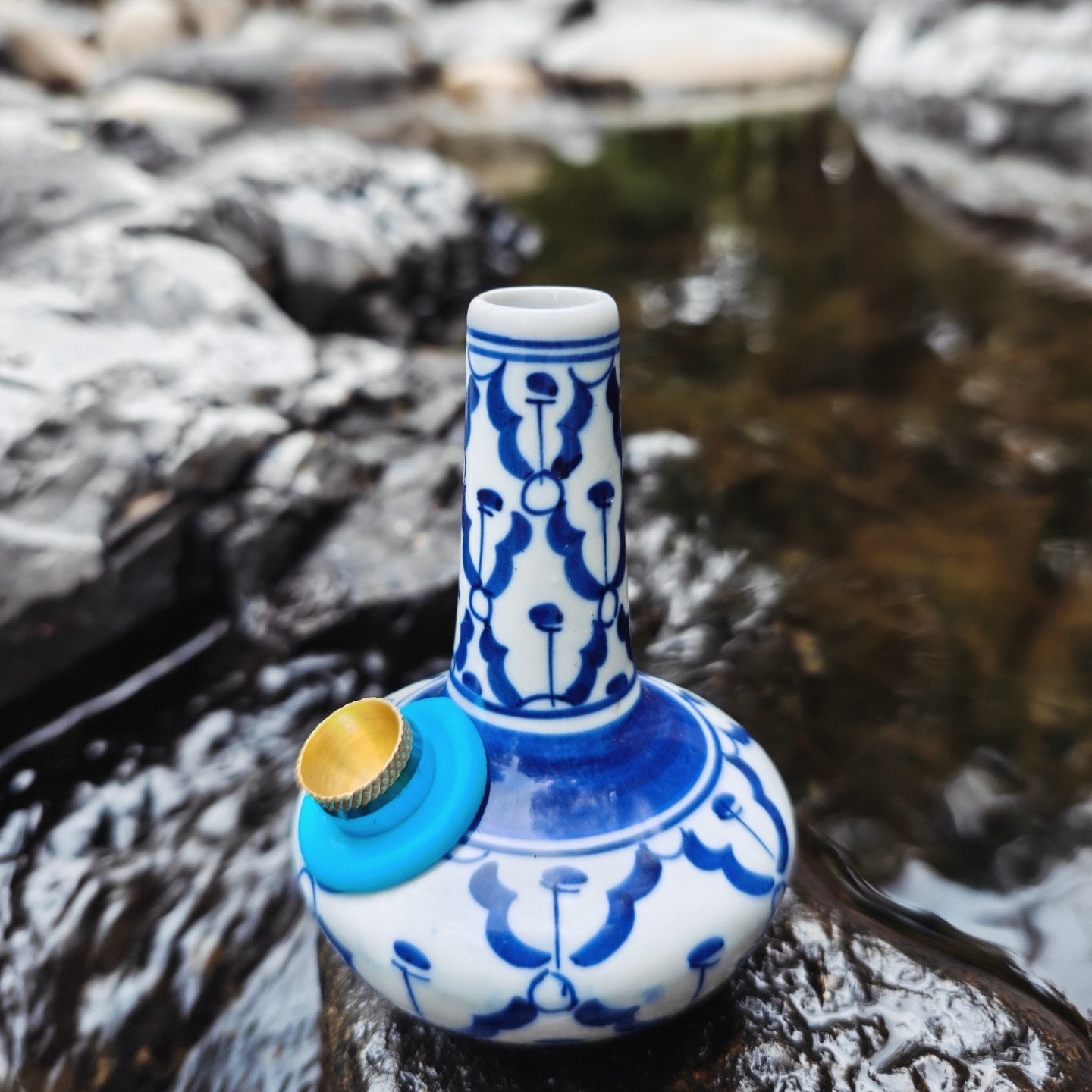 vintage thicc china mini pocket rocket bong