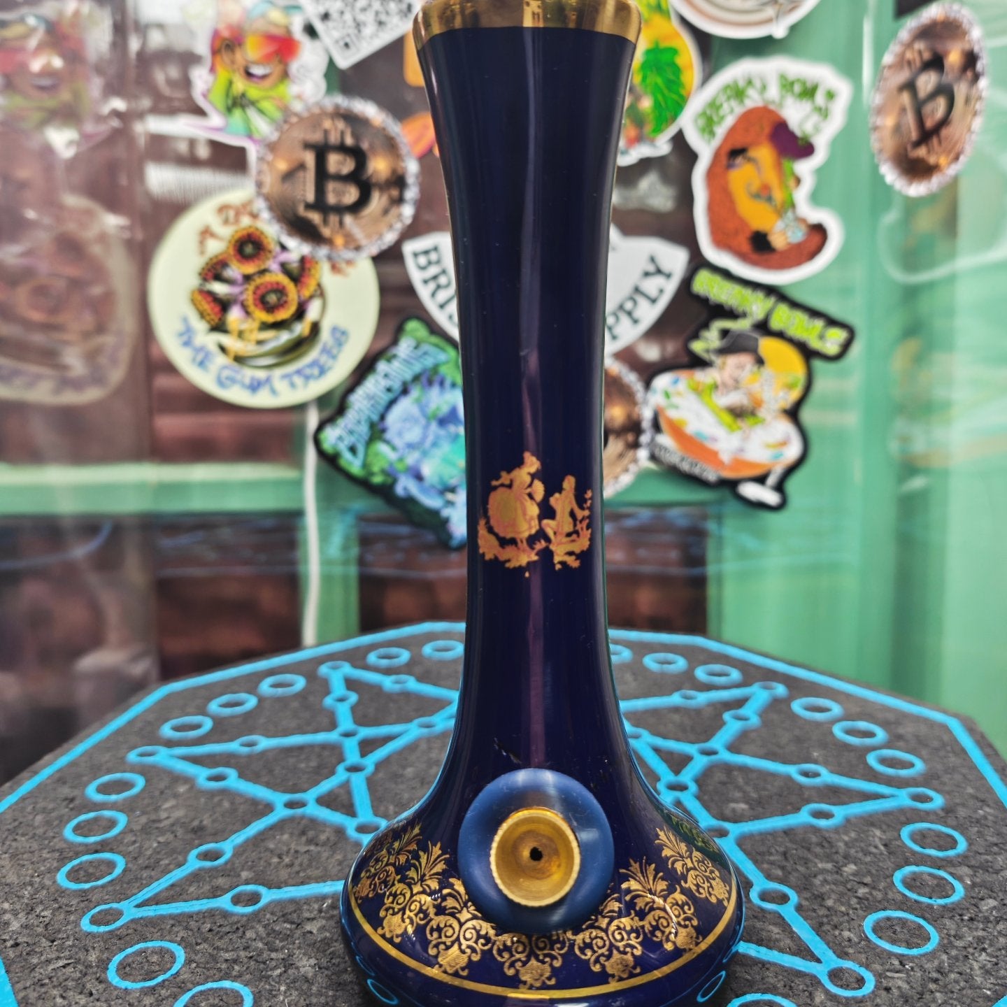 antique Limoges of France bong vase