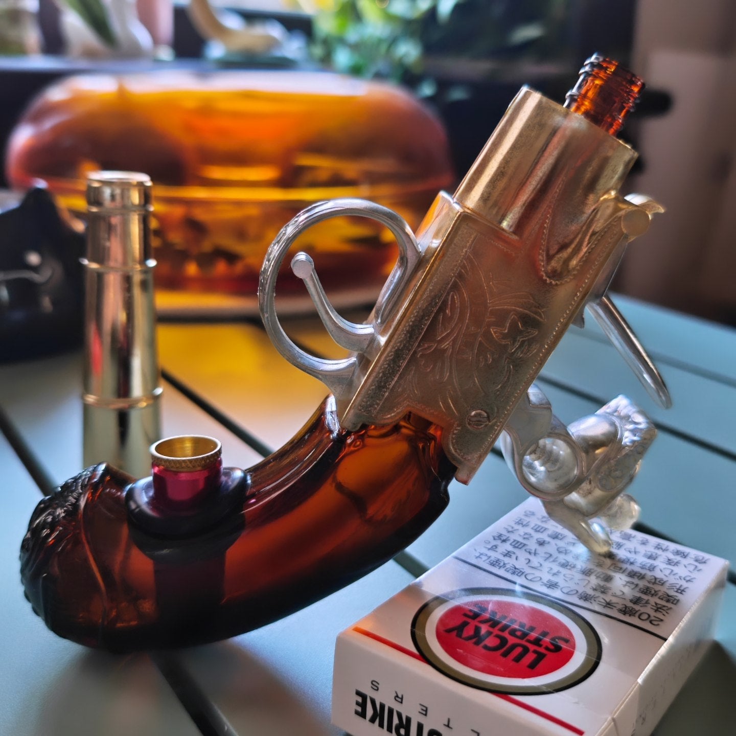 1970s avon pistol bong