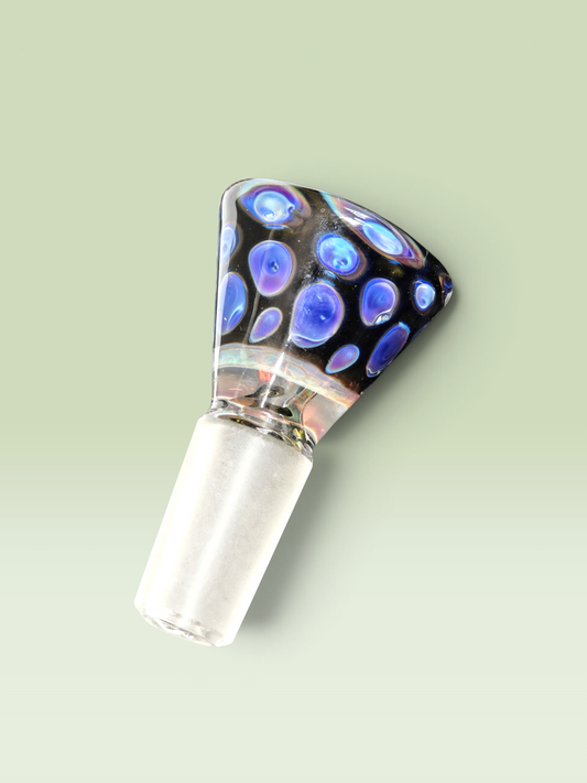 hand blown large-pack dotstack 14mm bowl