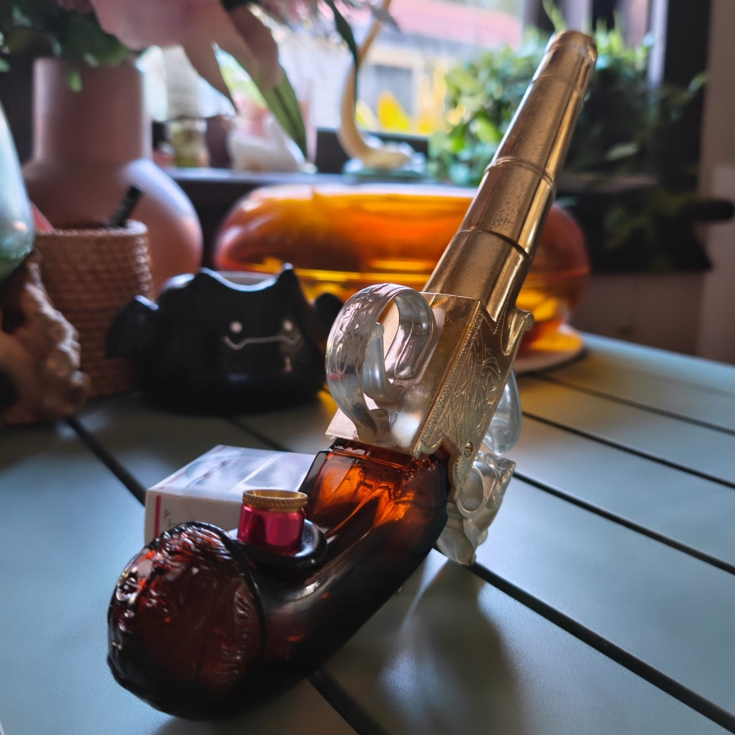 1970s avon pistol bong