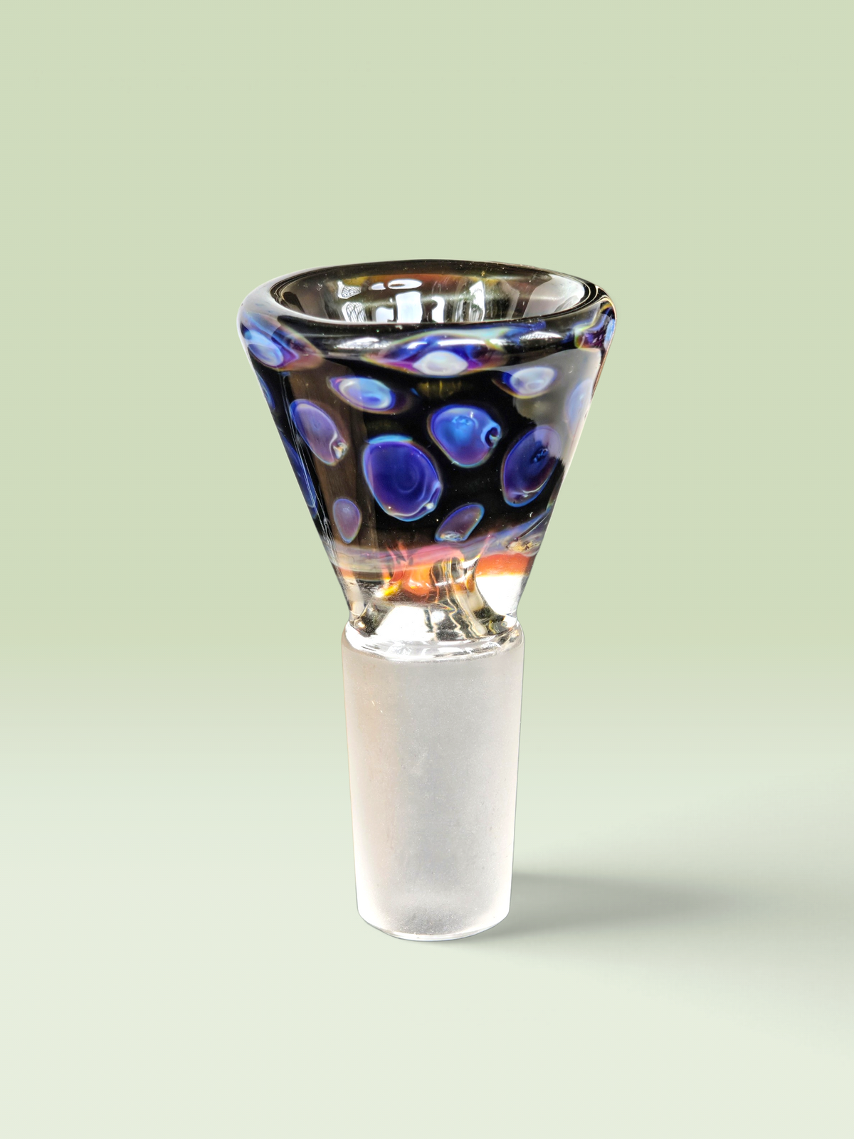 hand blown large-pack dotstack 14mm bowl
